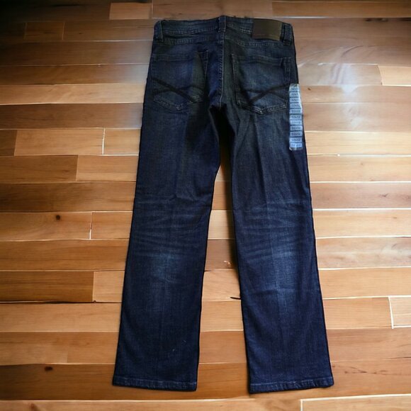 NWT AXEL MFG CO (32X32) Blue Denim Slim Boot - Picture 4 of 7